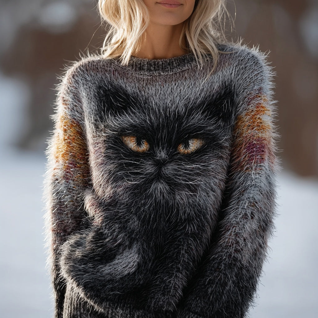 Warm V-Neck Sweater