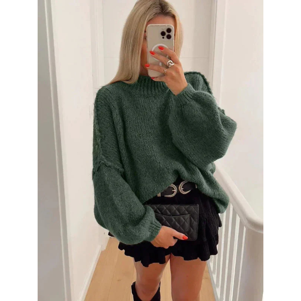 Relaxed Cable Sweater