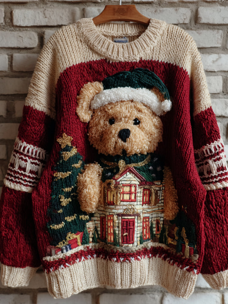 Warm V-Neck Sweater