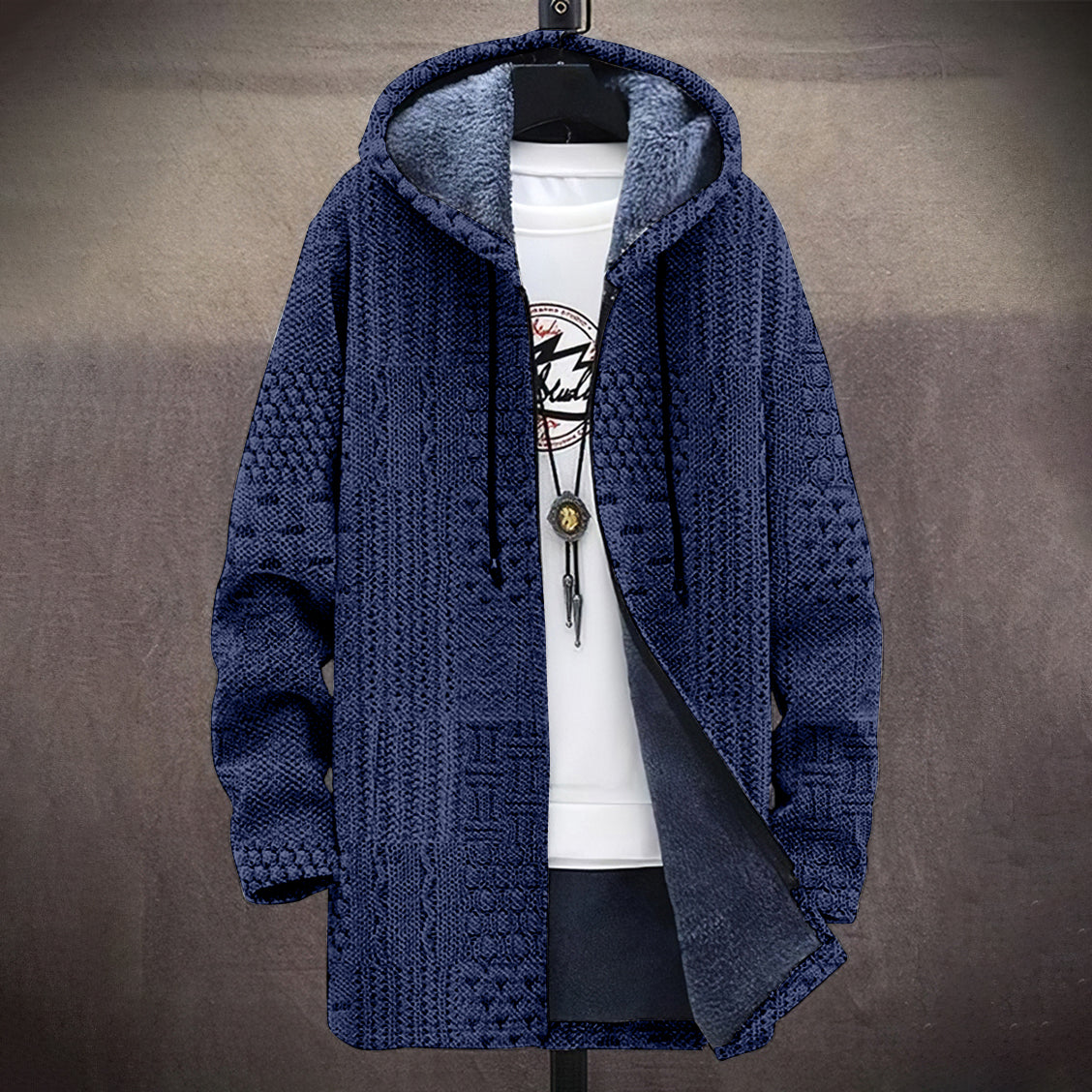 Layered Oversized Coat