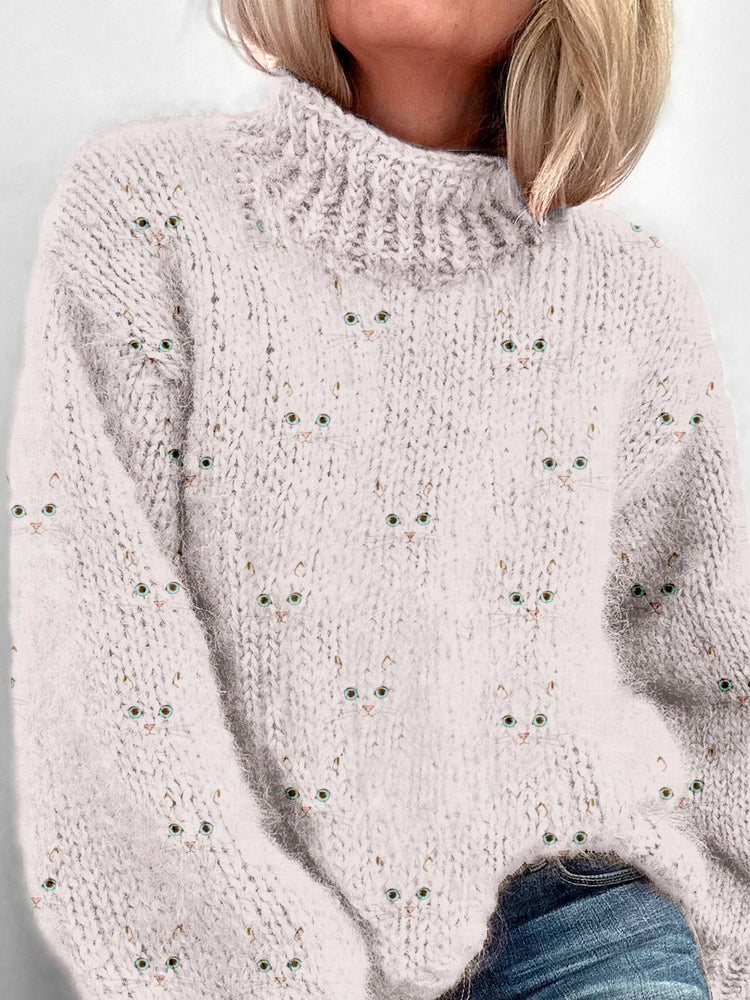Cozy Buttoned Sweater