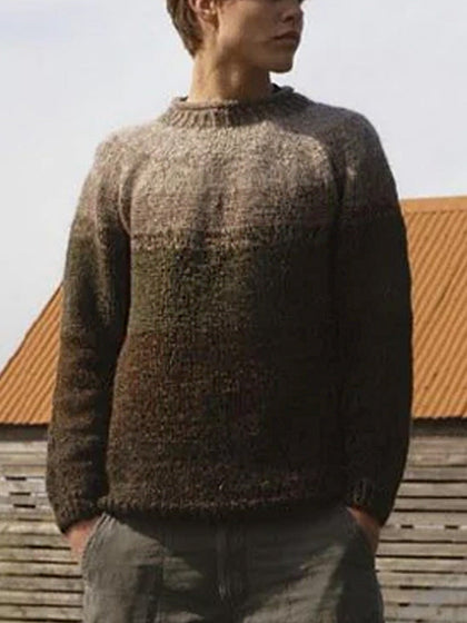 Textured Knit Sweater