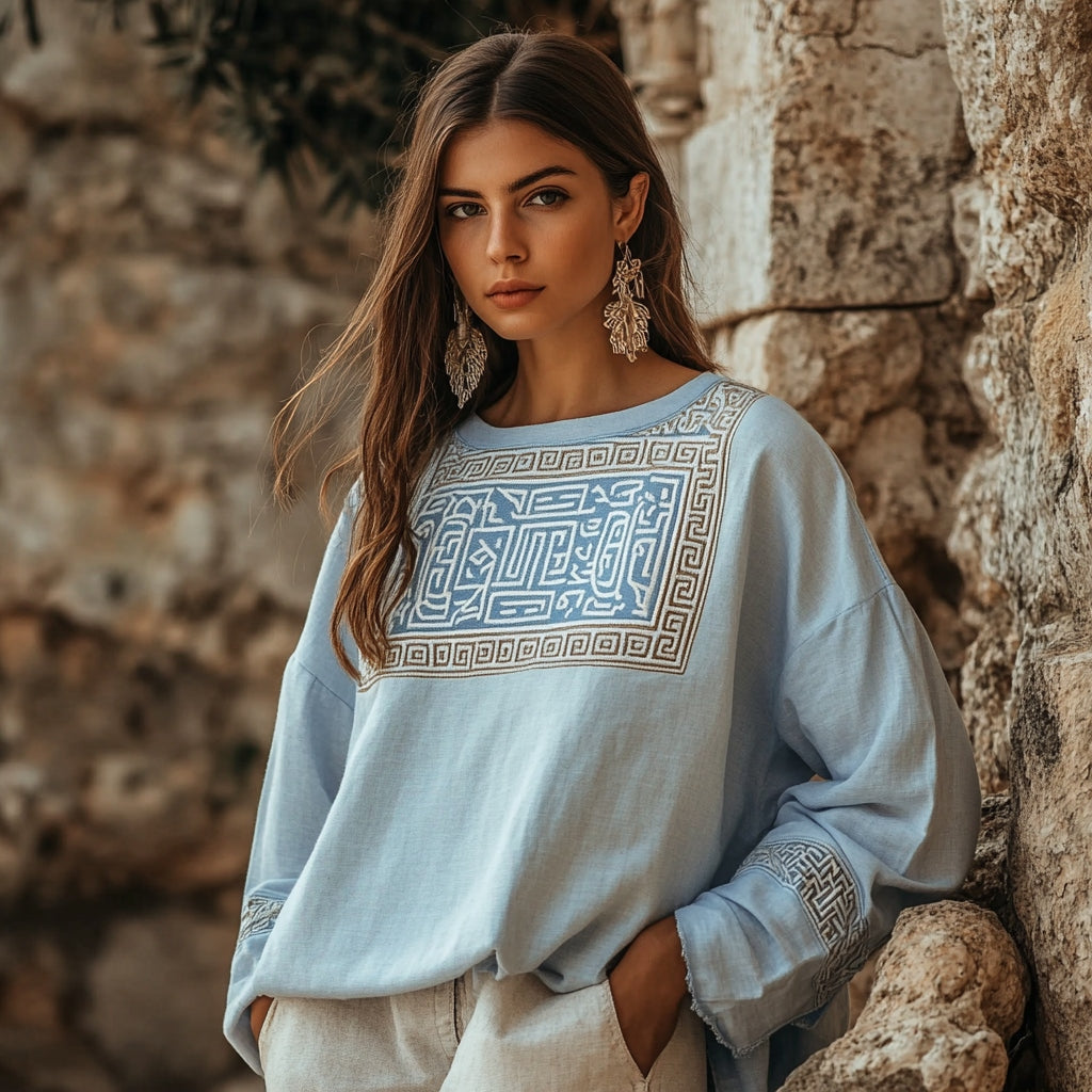 Relaxed Long-Sleeve Shirt