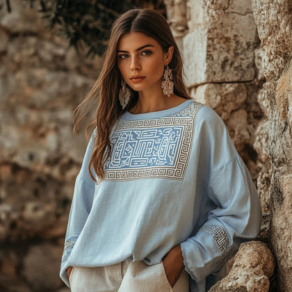 Relaxed Long-Sleeve Shirt