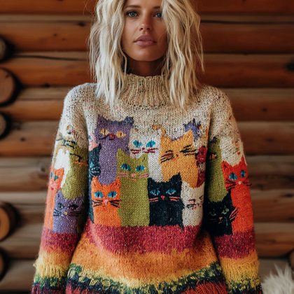 Casual Buttoned Sweater
