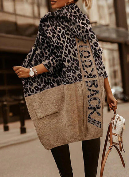 Layered Wool Coat