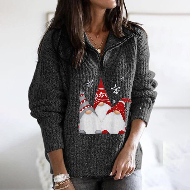 Relaxed Buttoned Sweater