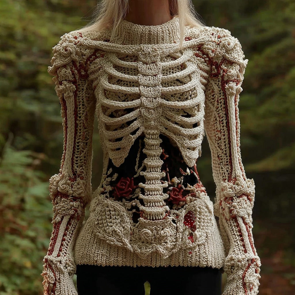 Textured Oversized Sweater