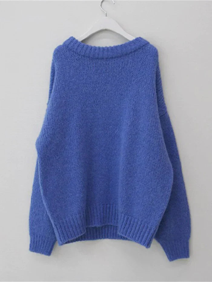 Casual Buttoned Sweater