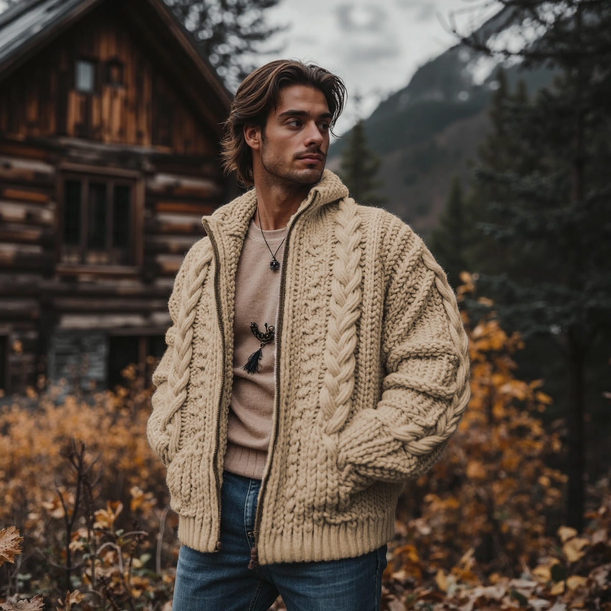 Weekend Cable Sweater