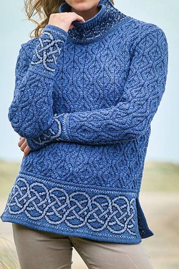 Relaxed Buttoned Sweater