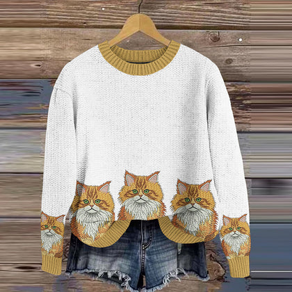 Relaxed V-Neck Sweater