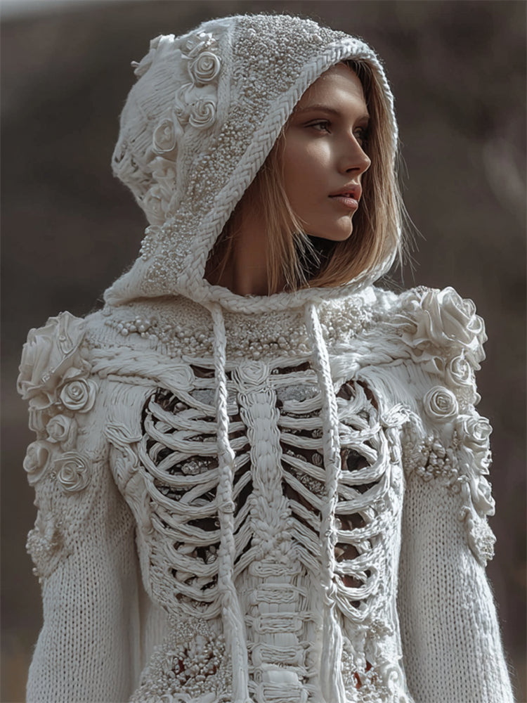 Textured Ribbed Sweater