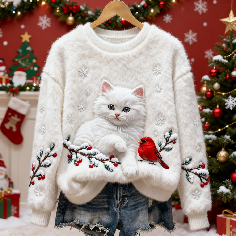 Relaxed Cable Sweater