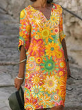 Classic Floral Dress