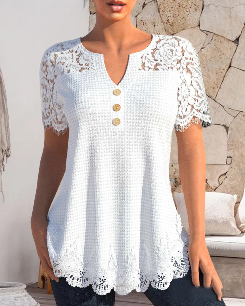 Fresh Printed Blouse