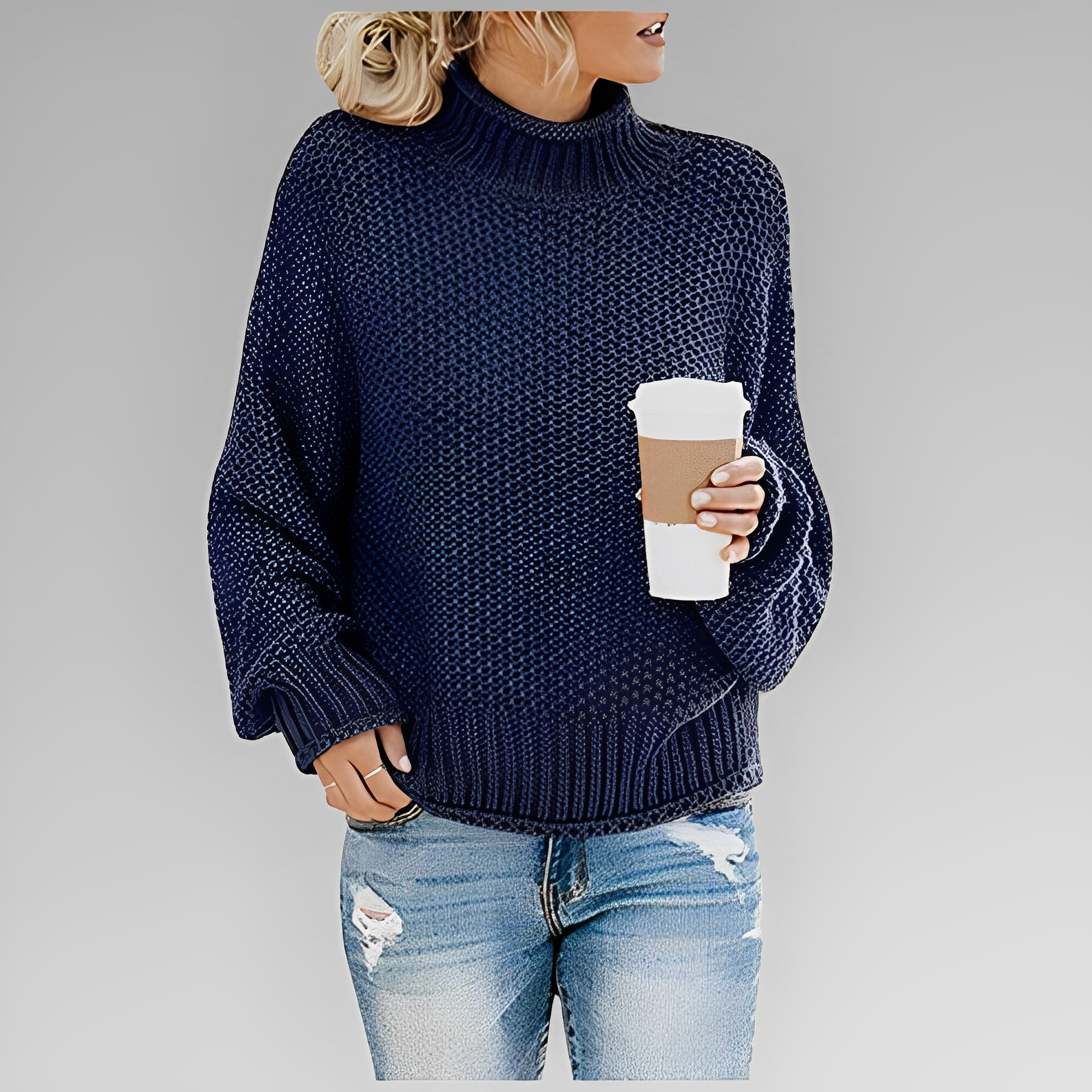 Easy Textured Sweater