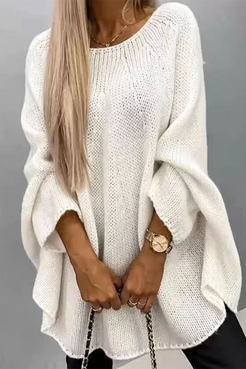 Textured Cropped Sweater