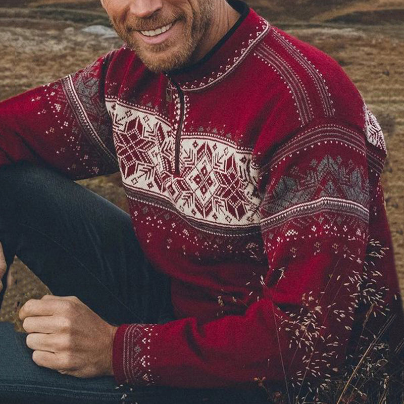 Textured Ribbed Sweater