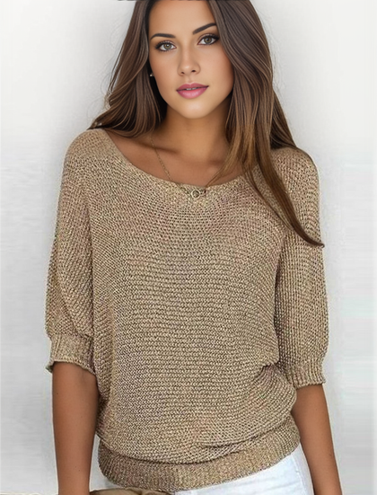 Relaxed Ribbed Sweater