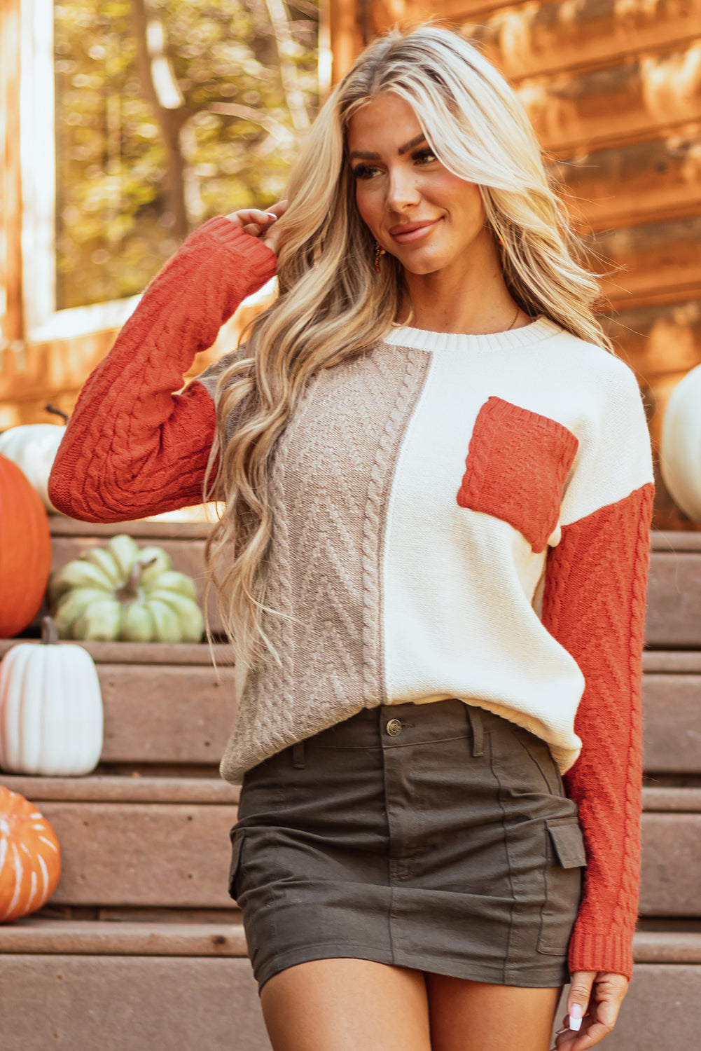 Warm Buttoned Sweater