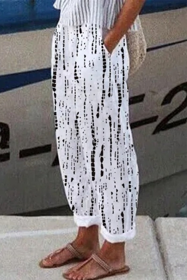 Travel Ribbed Pants
