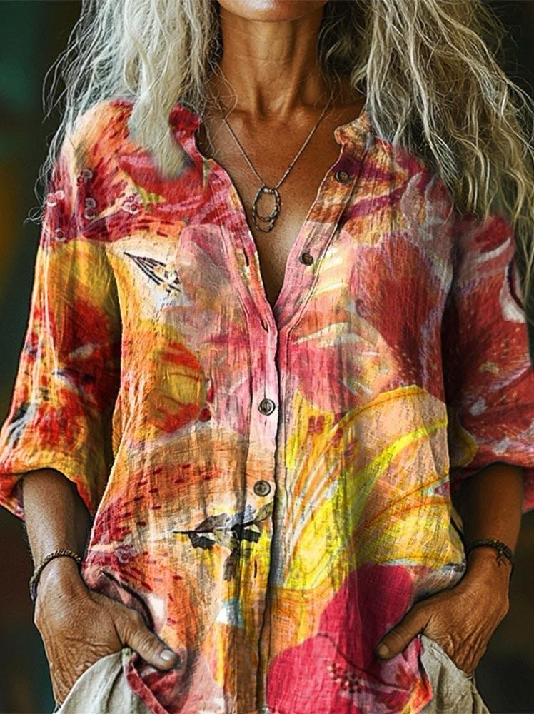 Casual Collared Shirt