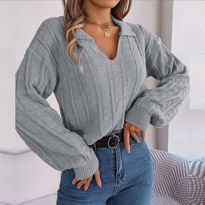 Soft Buttoned Sweater