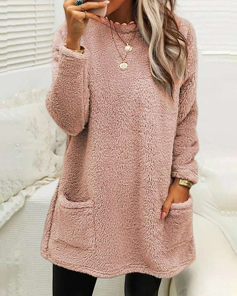 Casual Buttoned Sweater