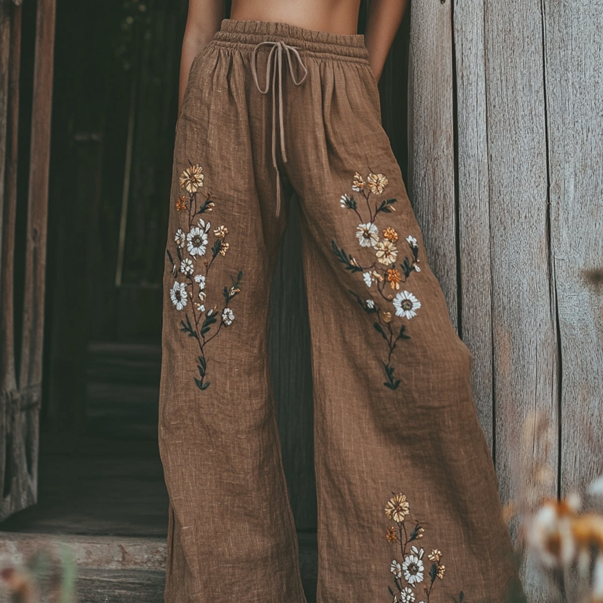 Stretch Tapered Pants