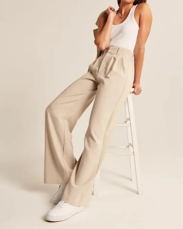 Minimal Straight-Leg Pants