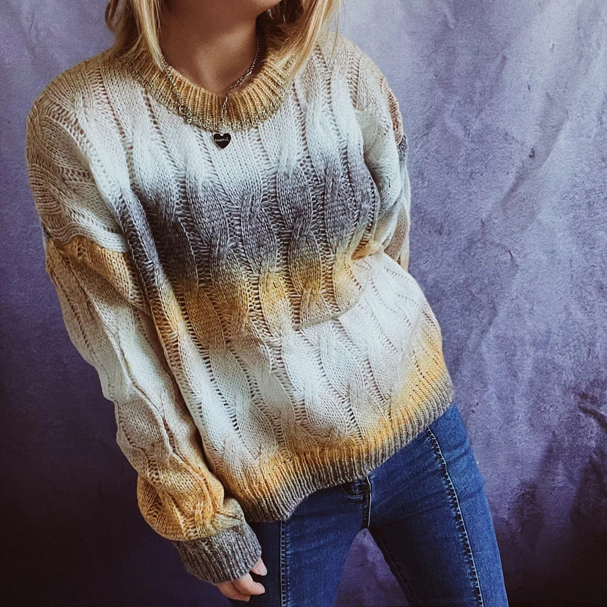 Easy Cropped Sweater