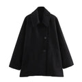 Warm Buttoned Coat