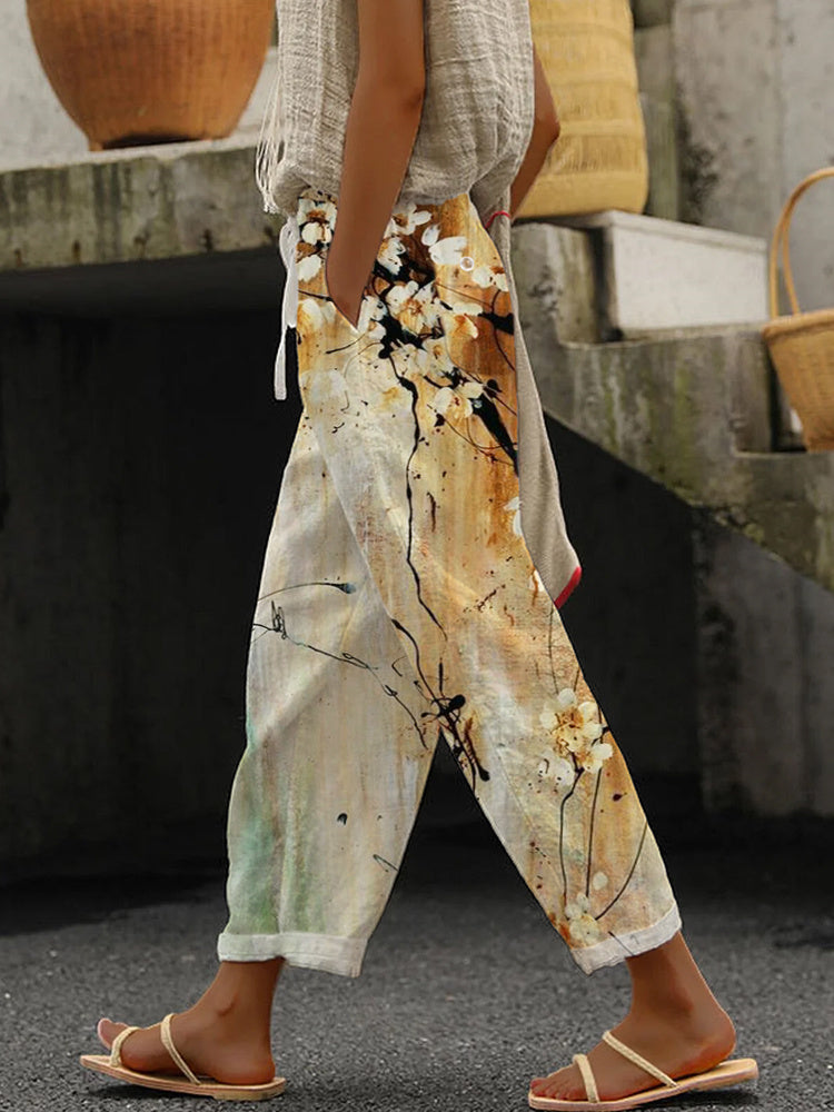 Light Straight-Leg Pants
