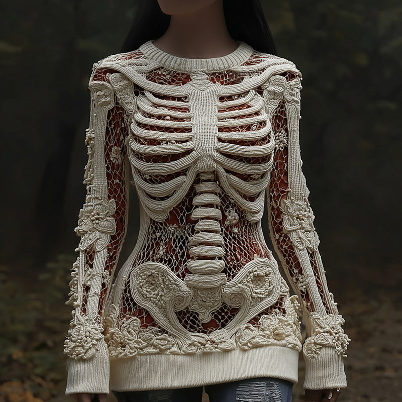 Textured Cable Sweater