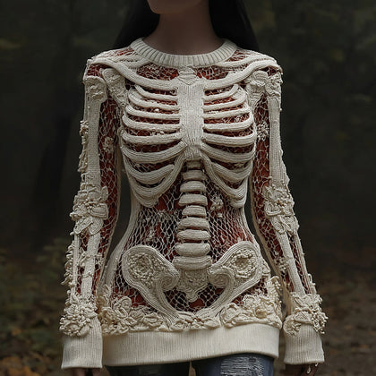 Textured Cable Sweater