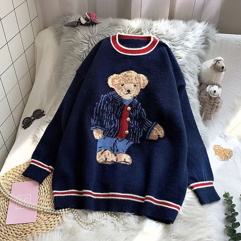 Relaxed Cropped Sweater