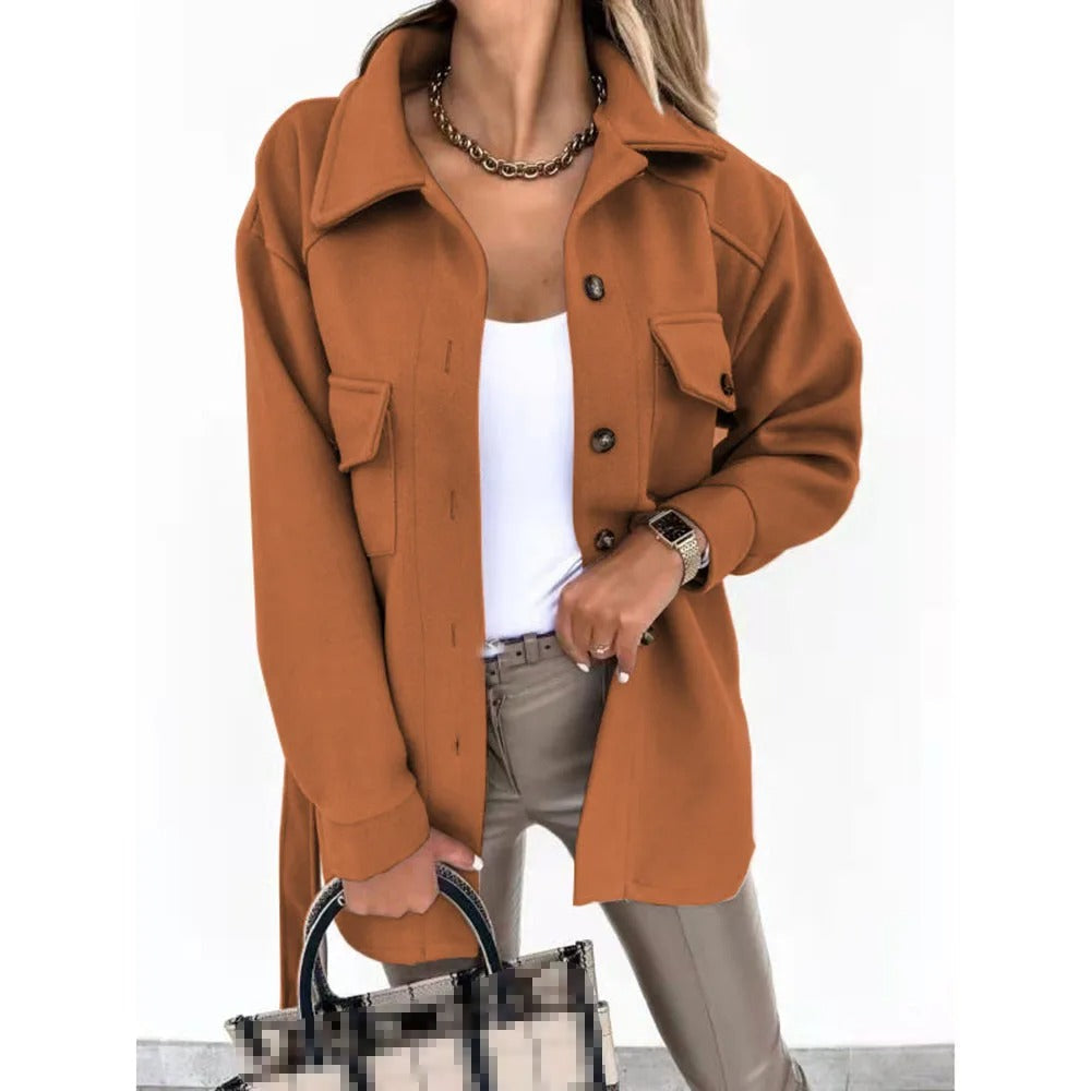 Relaxed Hooded Coat