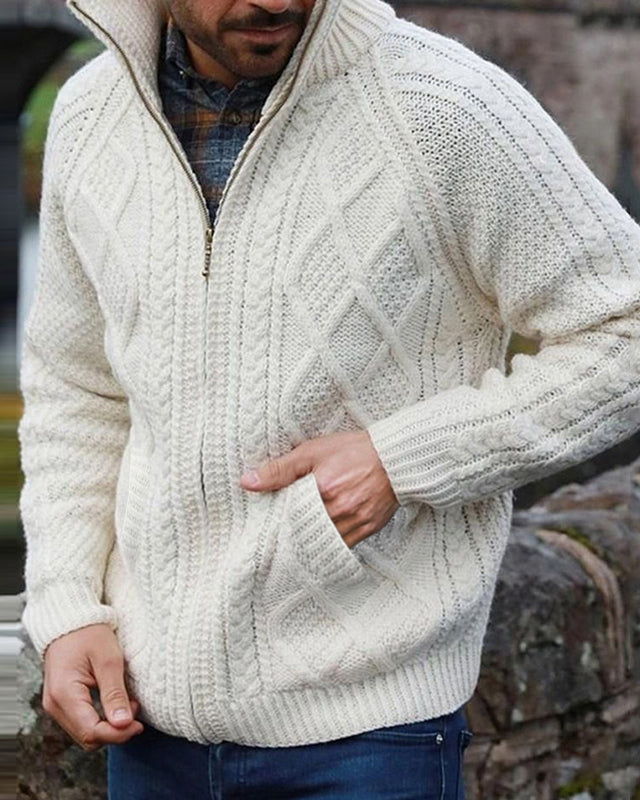 Cozy Buttoned Sweater