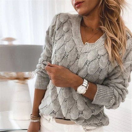 Easy V-Neck Sweater
