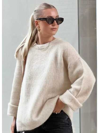 Textured Buttoned Sweater