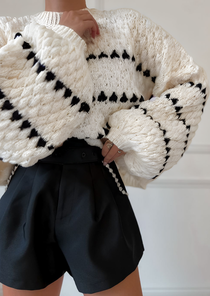 Soft Buttoned Sweater