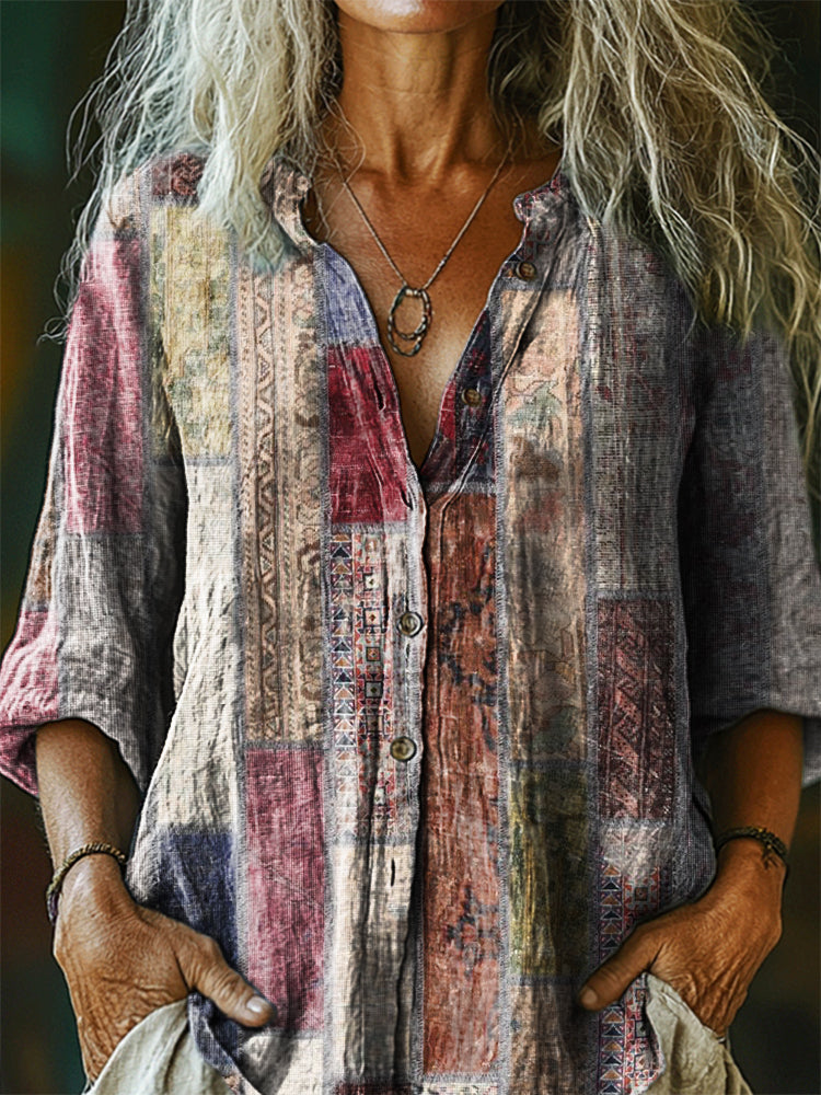 Relaxed Long-Sleeve Shirt