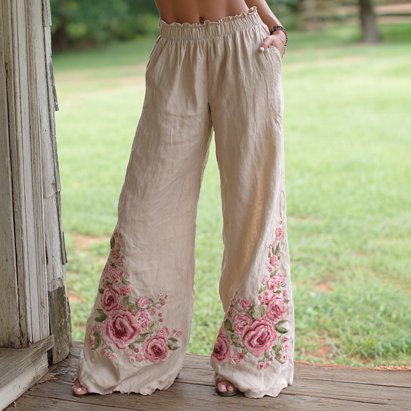 Layered Palazzo Pants