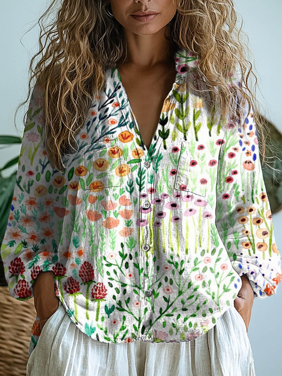 Simple Long-Sleeve Shirt
