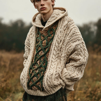 Textured Oversized Sweater