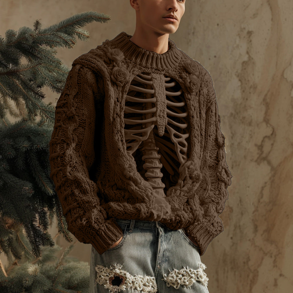Warm Buttoned Sweater