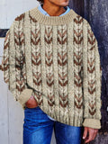 Casual Cropped Sweater