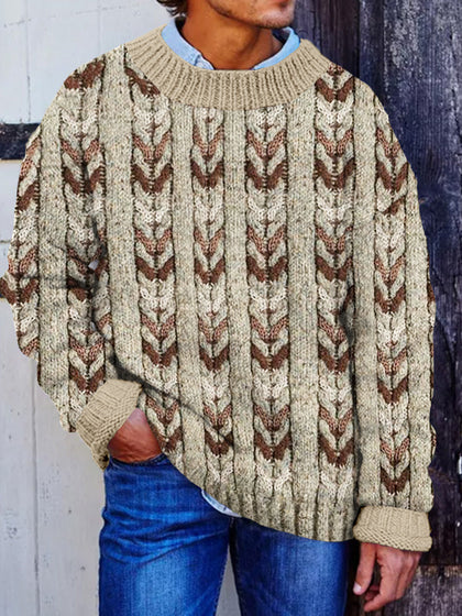 Casual Cropped Sweater