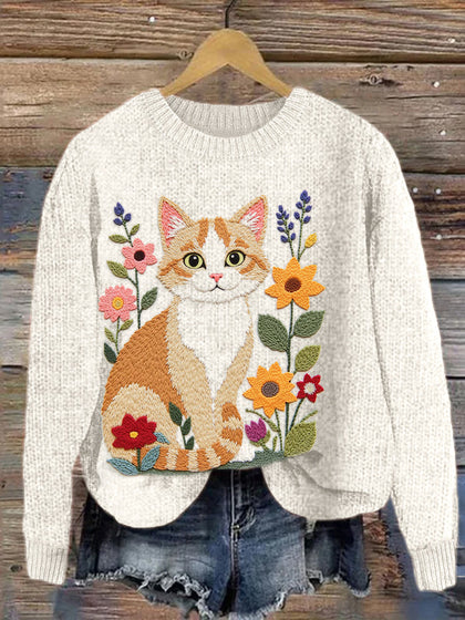 Classic Cropped Sweater